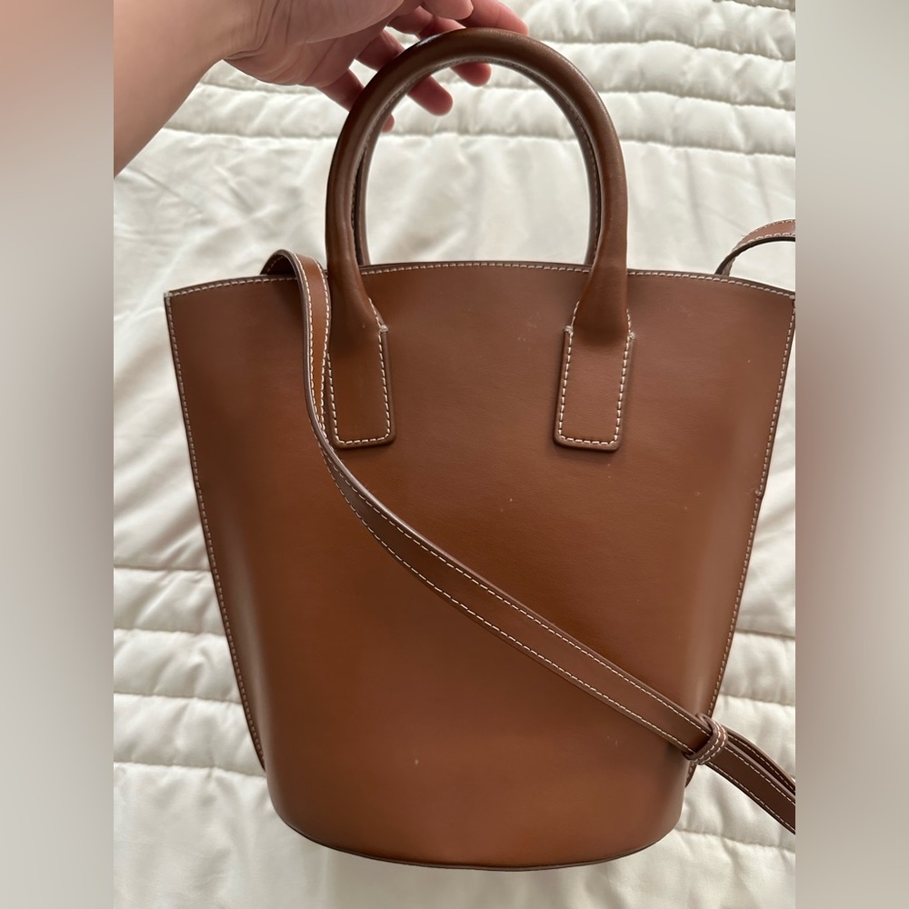 Arket Genuine Leather Bucket Bag - Picture 7 of 10